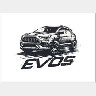 Ford Evos Posters and Art